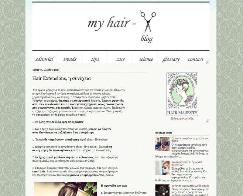 my hair-Y blog